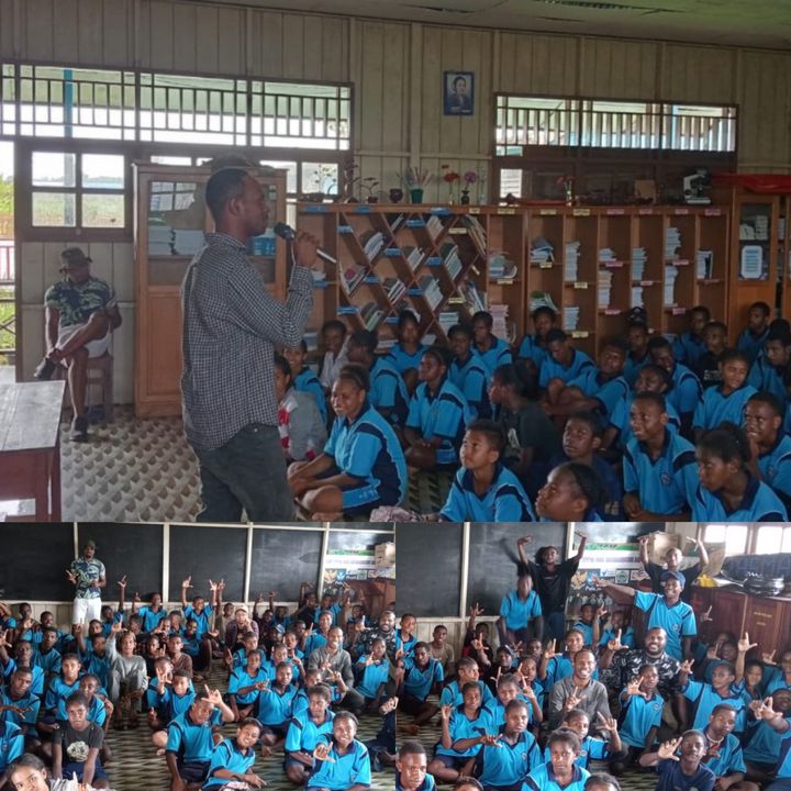 Literasi Anak Lumpur dan Papuan Voices Bergerak untuk Agats Bebas Sampah Plastik"